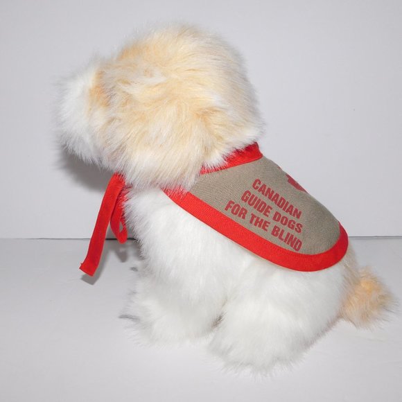 Canadian Guide Dogs for The Blind Plush Stuffed bilingual English French - Picture 2 of 8